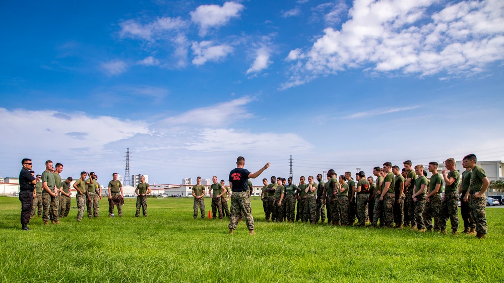 SAF Marines Take On OC spray