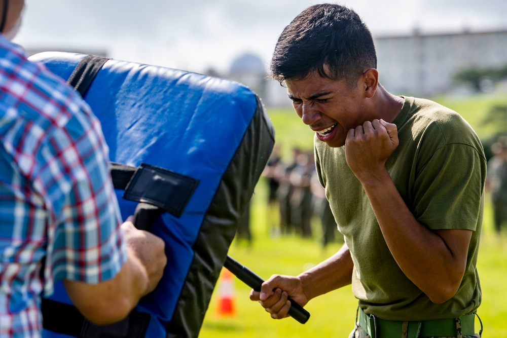 SAF Marines Take On OC spray