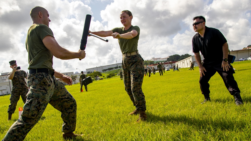 SAF Marines Take On OC spray