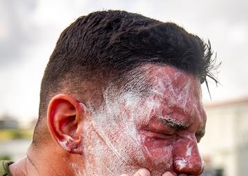 SAF Marines take on OC spray