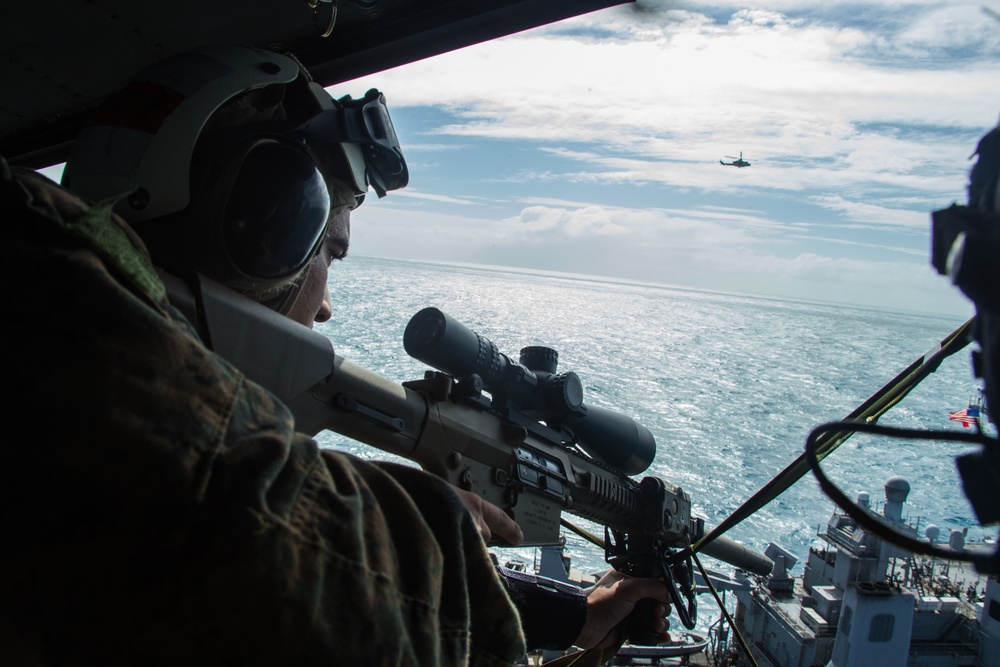 Eyes in the Sky: MRF scout sniper provides overwatch during VBSS