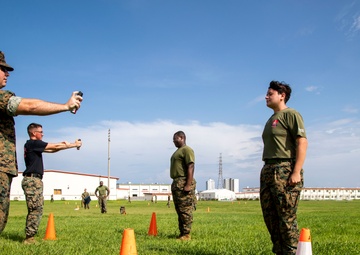 SAF Marines take on OC spray