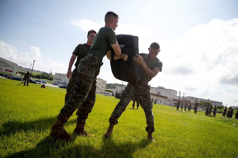 SAF Marines take on OC spray