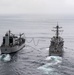 USS Michael Murphy and CNS Araucano Conduct Replenishment-at-Sea During Teamwork South