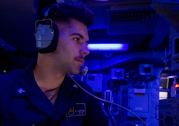 USS John P. Murtha Night Ops