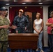 Members from Navy Recruiting Command Educator Orientation tour the aircraft carrier USS John C. Stennis (CVN 74)