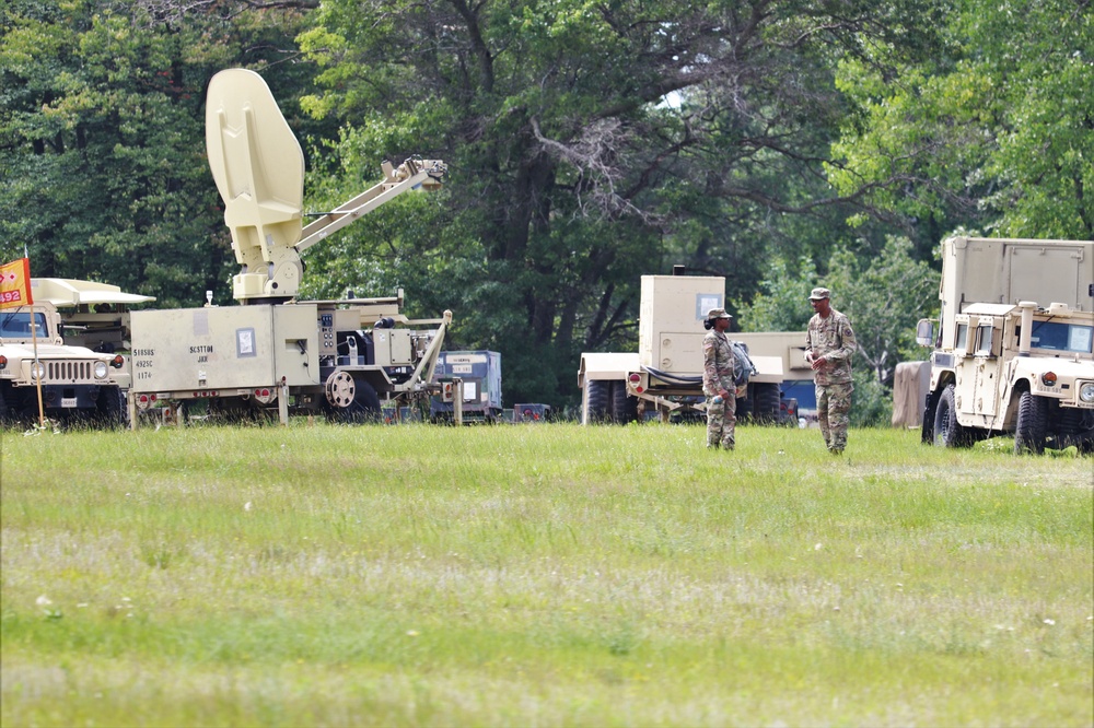 Combat Support Training Exercise 86-19-03 training operations at Fort McCoy