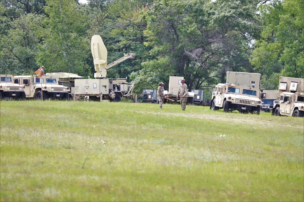 Combat Support Training Exercise 86-19-03 training operations at Fort McCoy