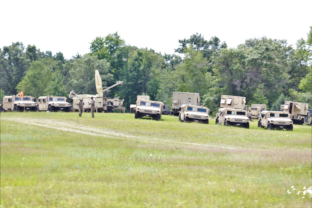 Combat Support Training Exercise 86-19-03 training operations at Fort McCoy