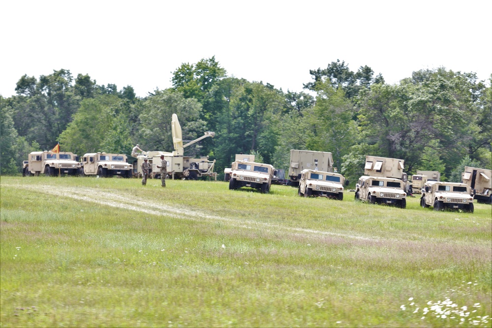 Combat Support Training Exercise 86-19-03 training operations at Fort McCoy