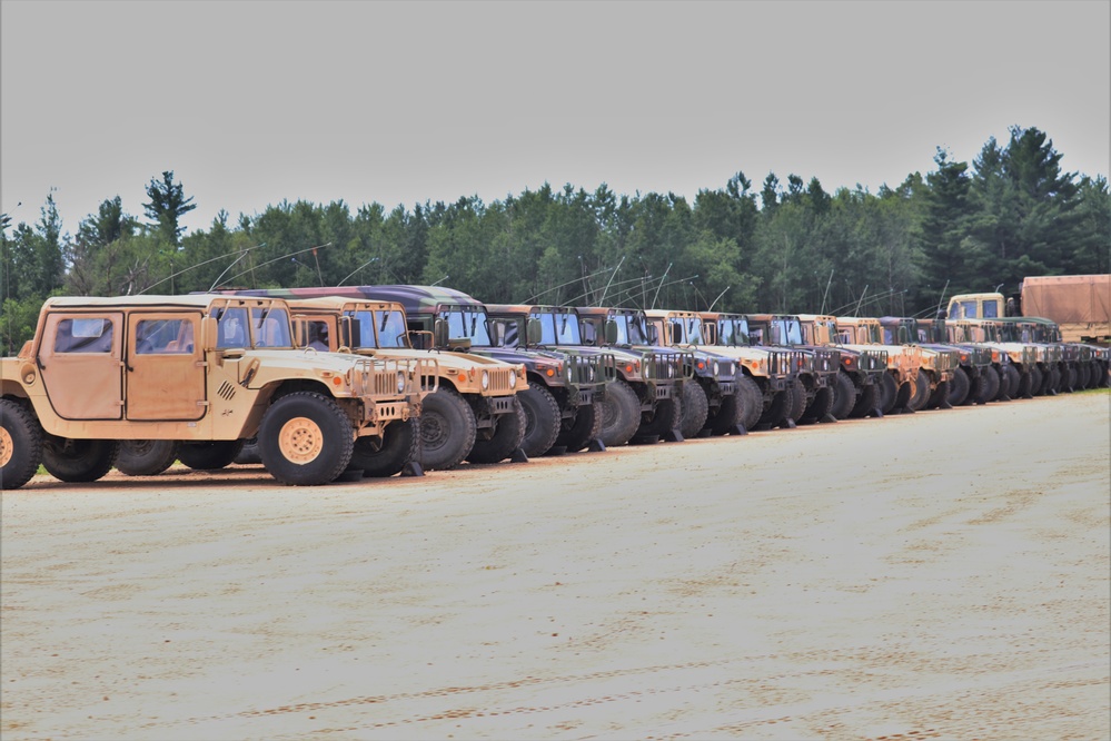 Combat Support Training Exercise 86-19-03 training operations at Fort McCoy