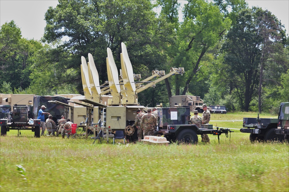 Combat Support Training Exercise 86-19-03 training operations at Fort McCoy
