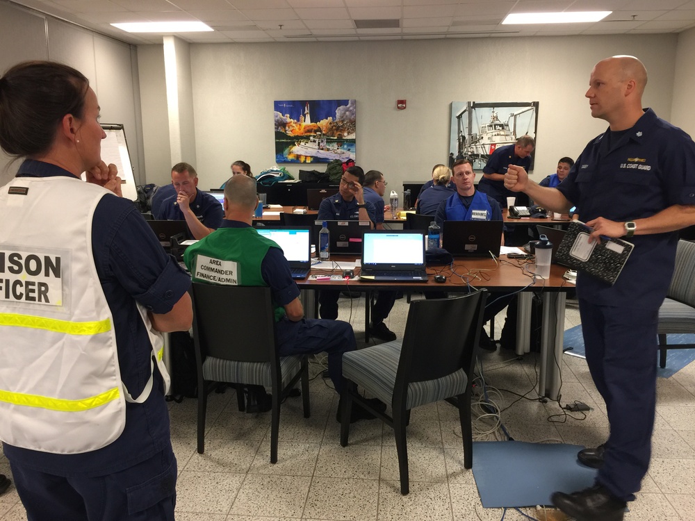 Coast Guard establishes Area Command for Tropical Storm Barry