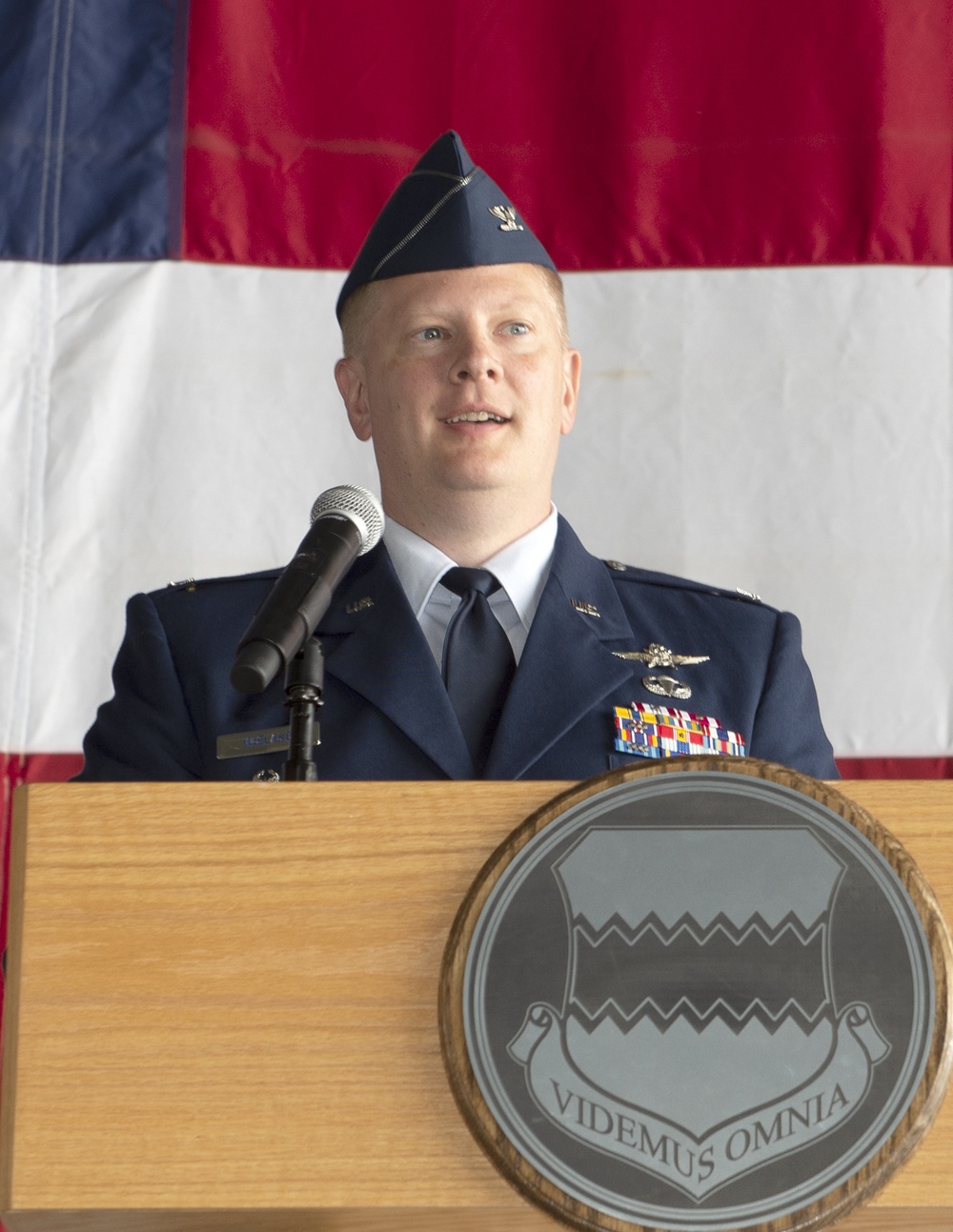 55th Communication Group Hosts Change of Command