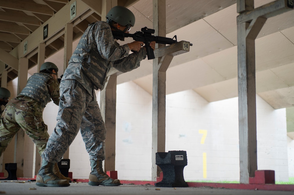 MacDill combat arms instructors teach qualification course