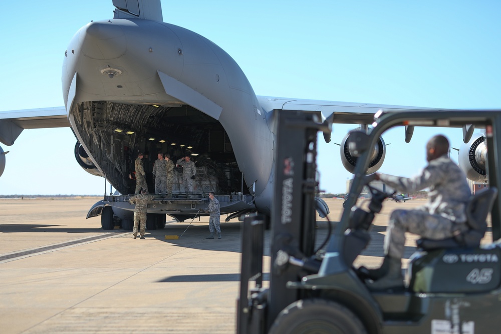 NC Air Guard C-17 lands in Botswana in preparation for Upward Minuteman 2019