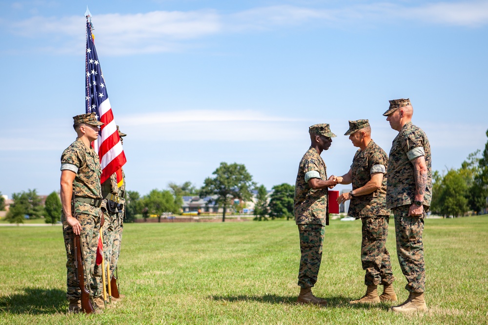 Marine Corps Cyberspace Warfare Group Change of Command