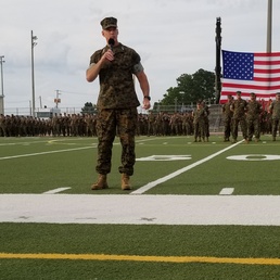 II MEF CG Change of Command 2019