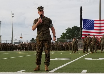 II MEF CG Change of Command 2019