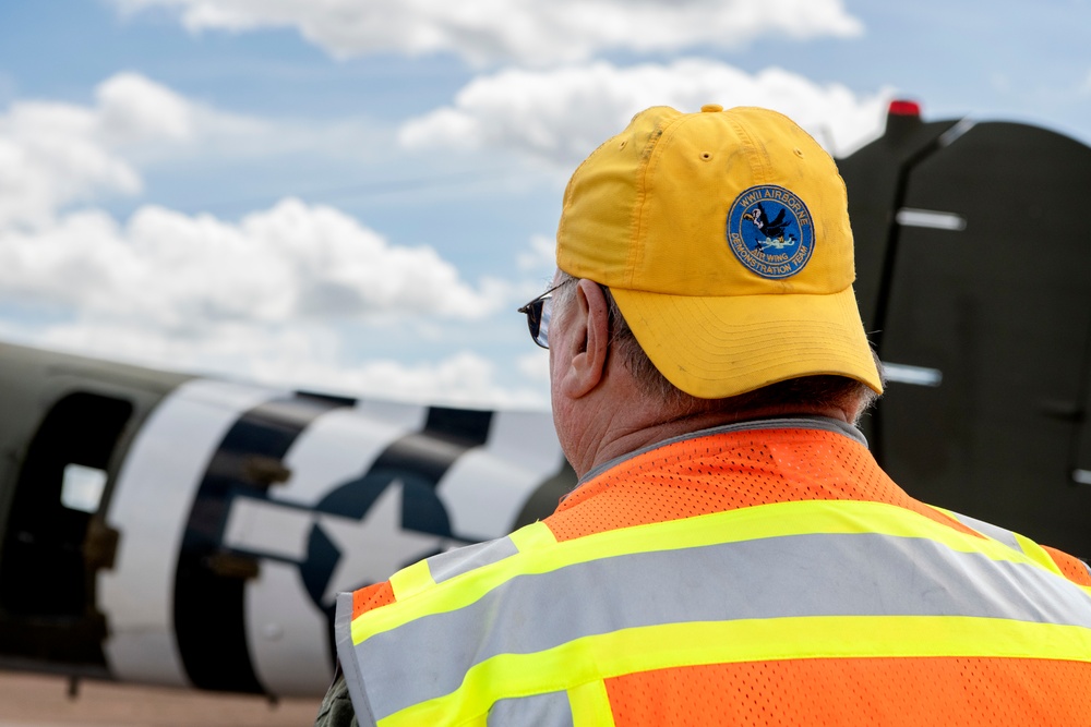 54th ARS honors their C-47 roots