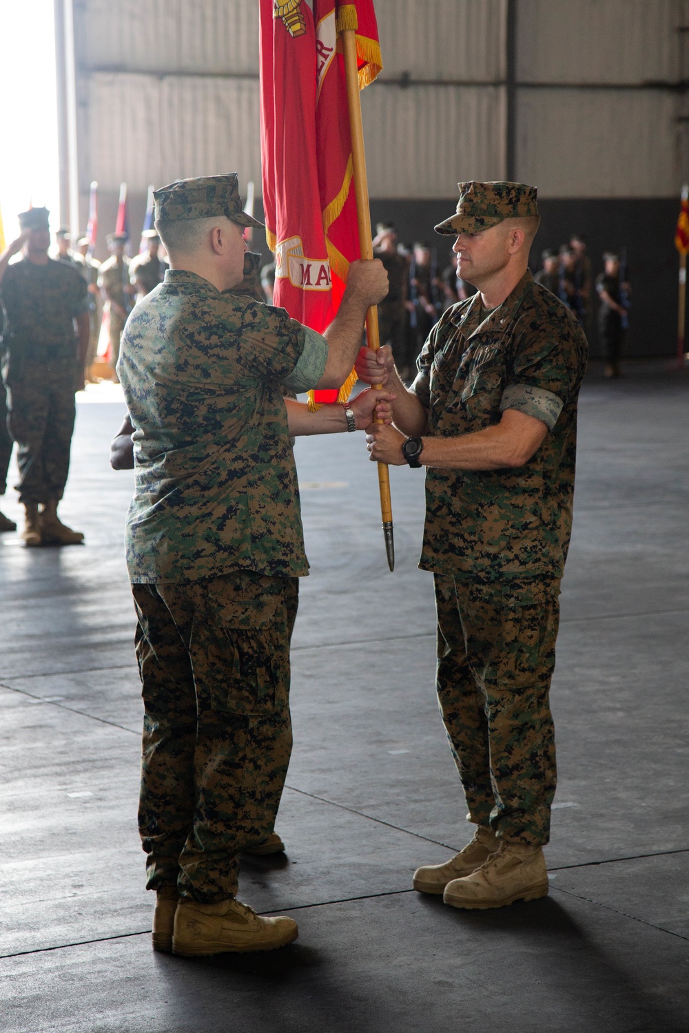 HMH-366 - Change of Command
