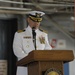 U.S. Coast Guard change-of-command ceremony