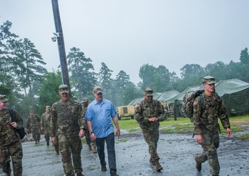 SECARMY at Fort Benning