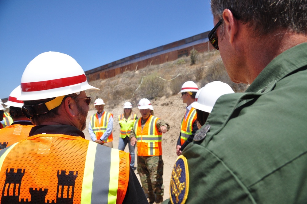 USACE Chief Visits San Diego Border Sector Construction