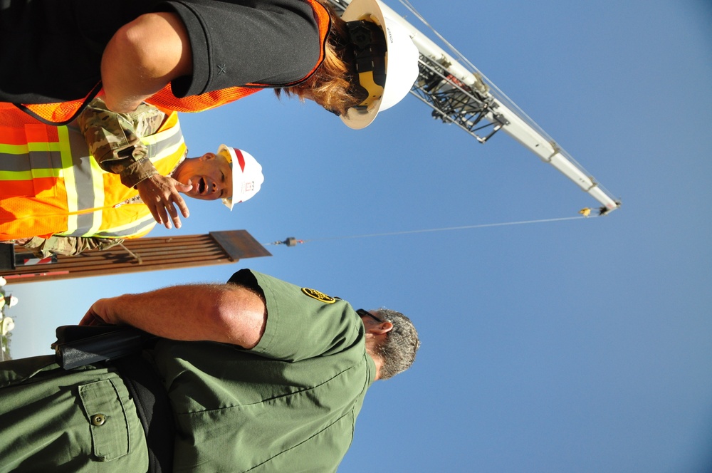 USACE Chief Visits San Diego Border Sector Construction