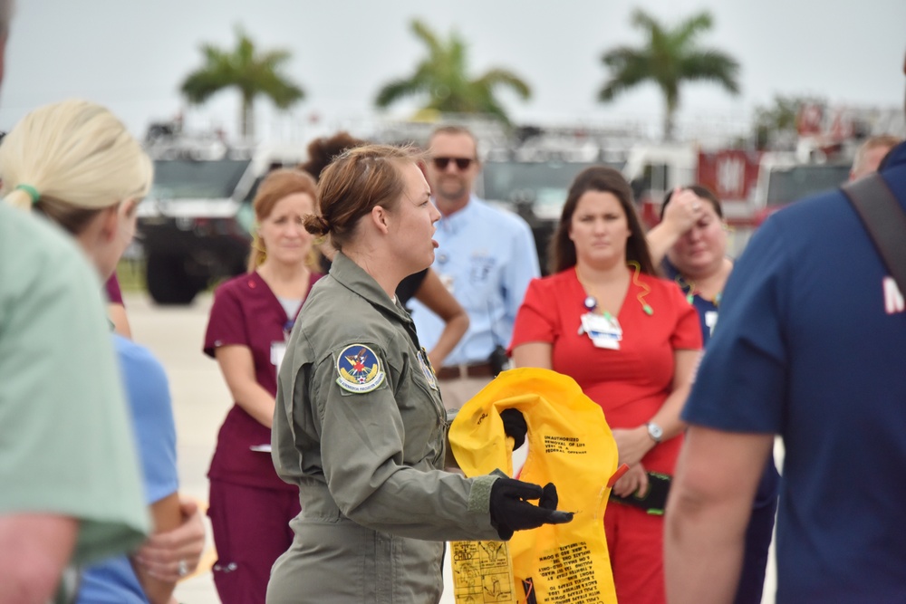 Hurricane evacuation drill at NAS Key West