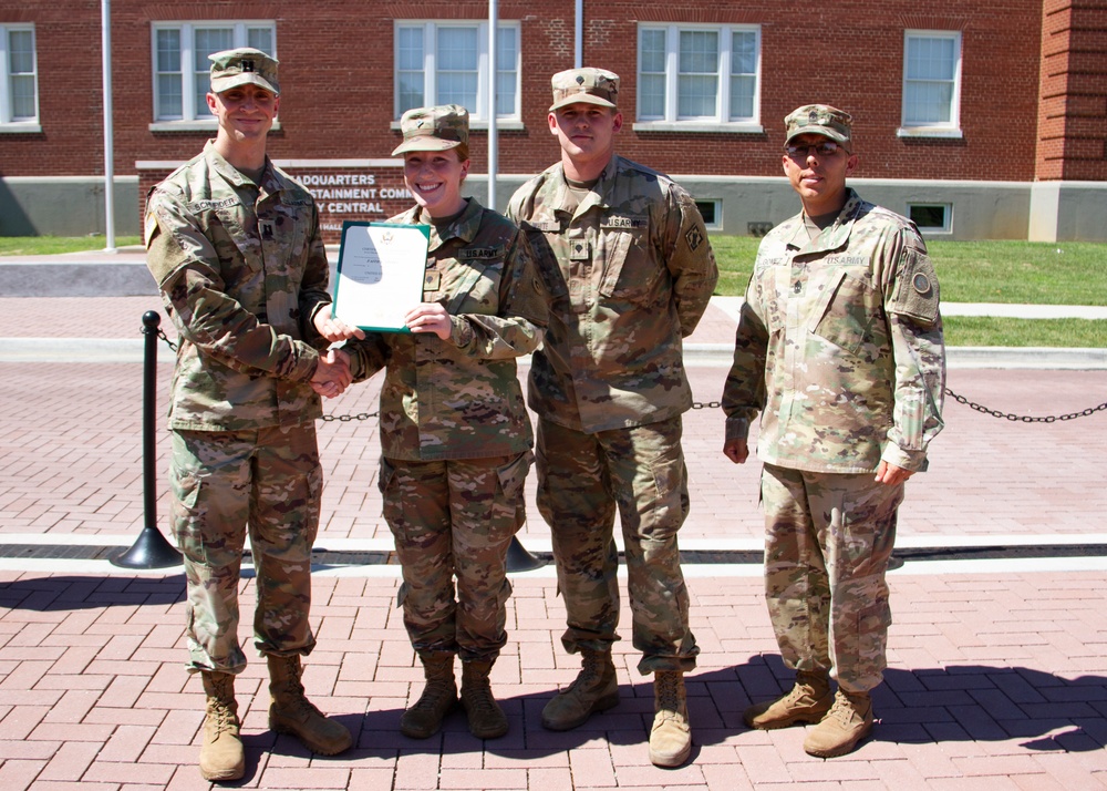 1st Theater Sustainment Command Promotion Ceremony