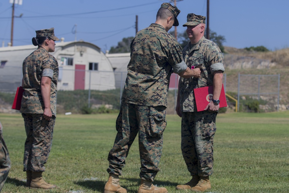 DPC/RSU-W change of command ceremony