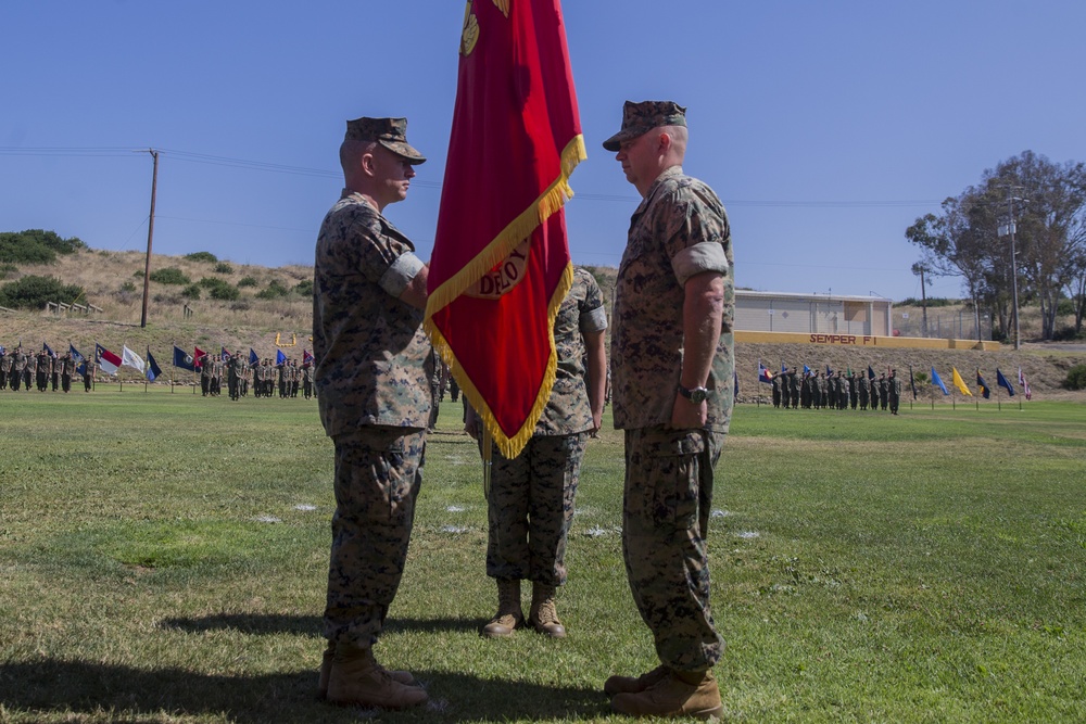 DPC/RSU-W change of command ceremony