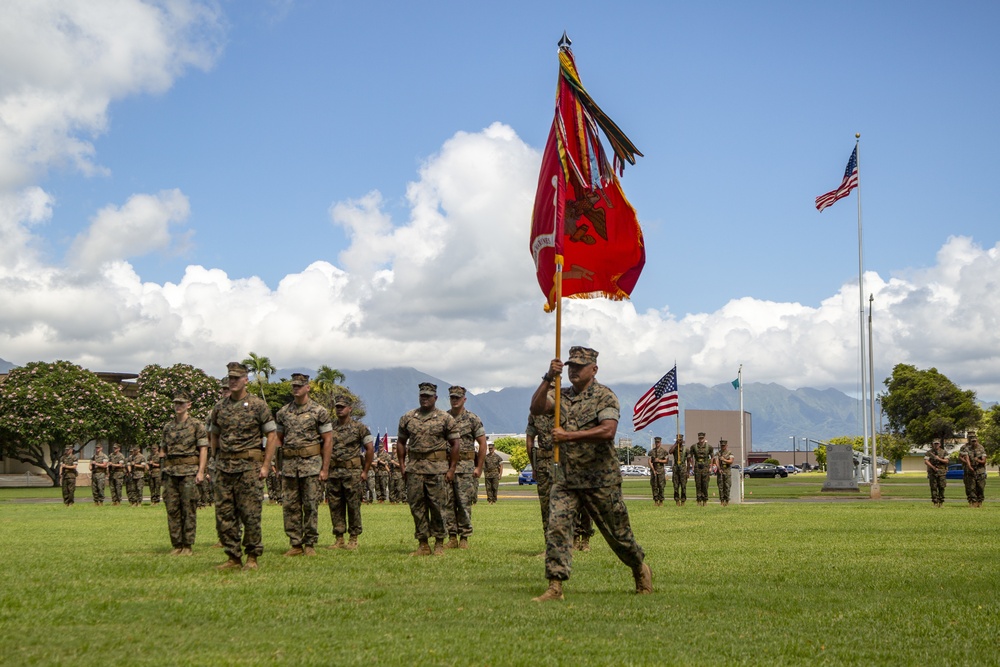 1st Battalion, 3rd Marine Regiment Change of Command Ceremony