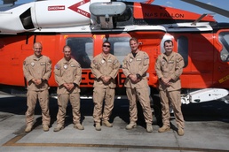 Navy Helicopter Rescues Donner Summit Rock Climber