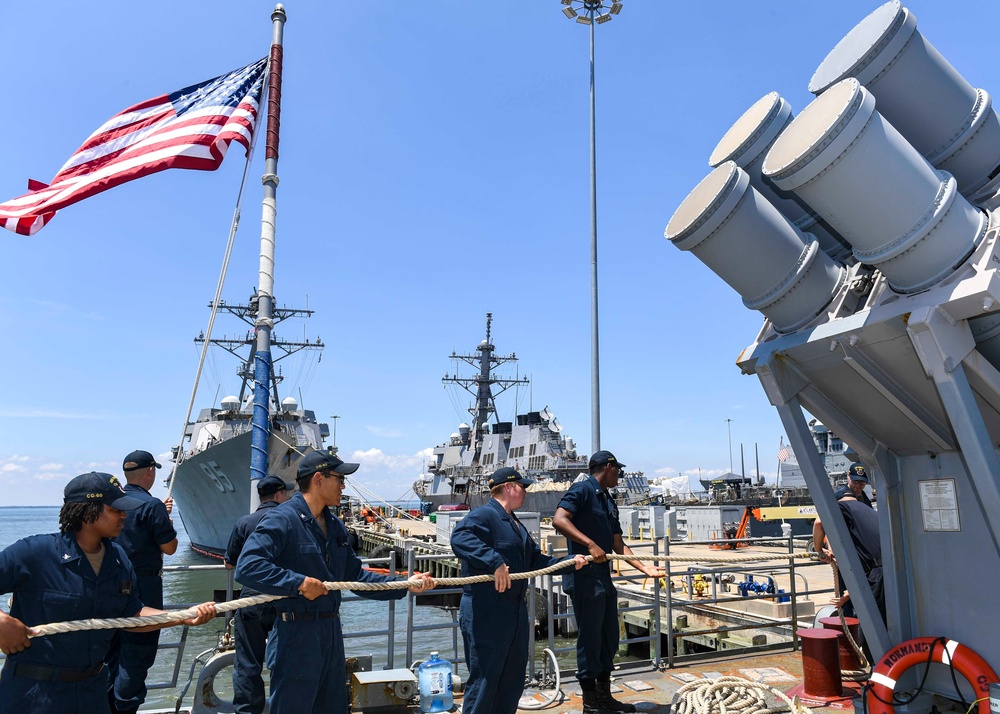 USS Normandy participates in COMPTUEX