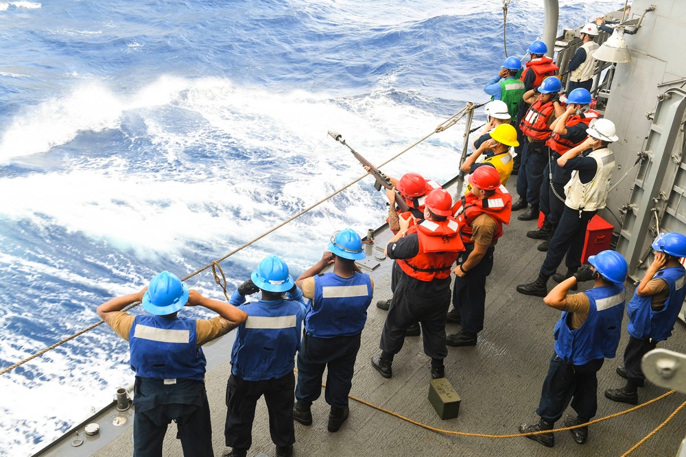 USS Antietam Replenishment-at-sea