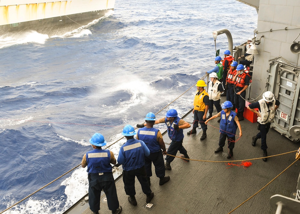 USS Antietam Replenishment-at-sea