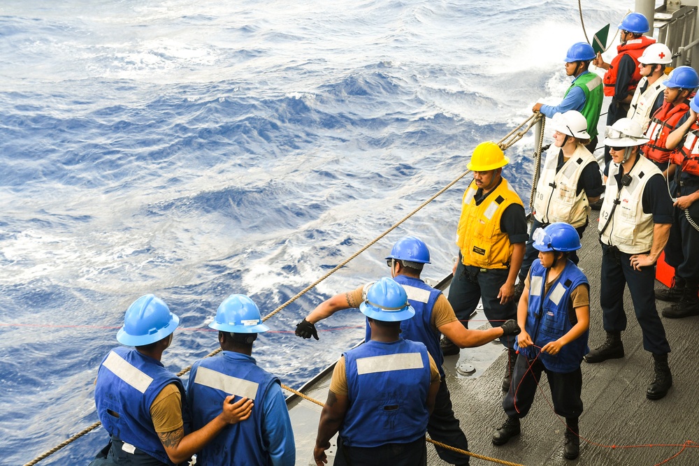 USS Antietam Replenishment-at-sea