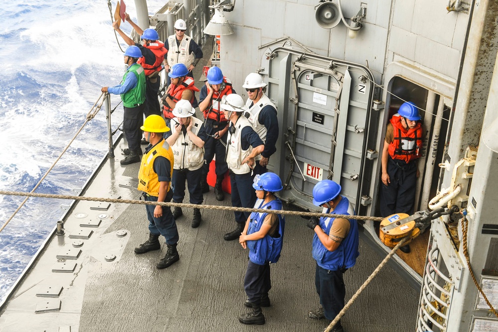 USS Antietam Replenishment-at-sea