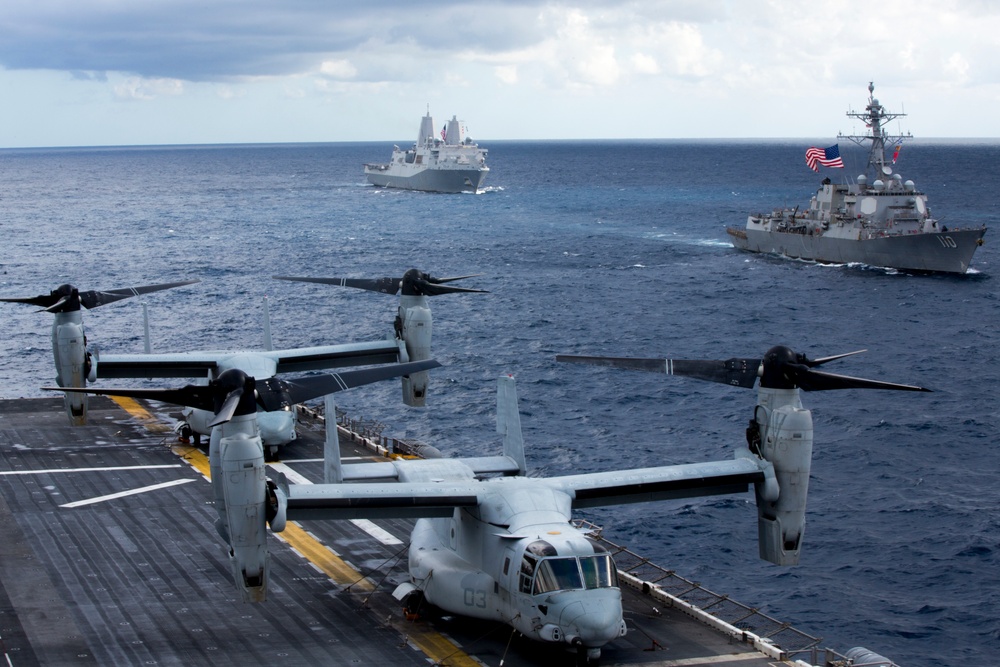 USS Wasp and 31st MEU operations during Talisman Sabre