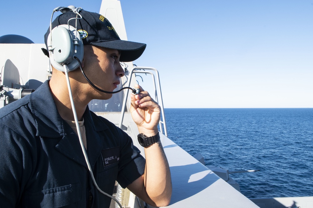 USS Green Bay (LPD 20) Bridge Team
