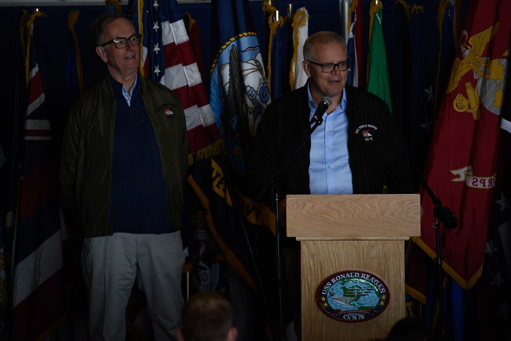 USS Ronald Reagan (CVN 76) Exercise Talisman Sabre 2019