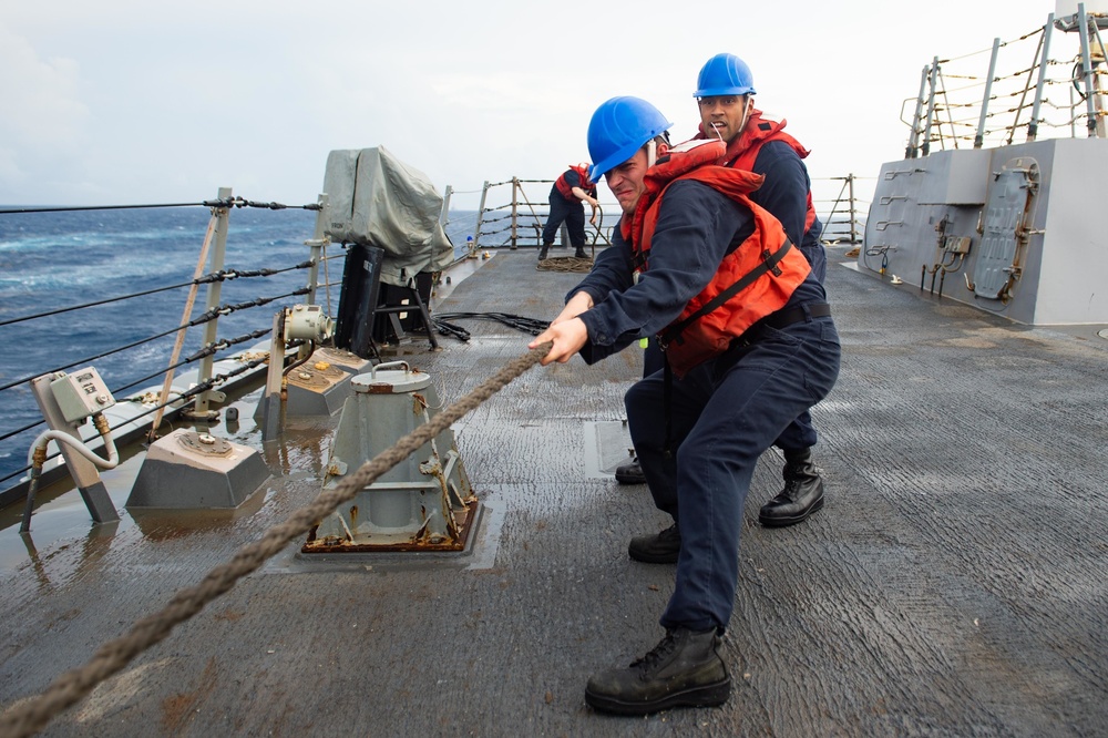 Farragut Replenishment-At-Sea, COMPTUEX