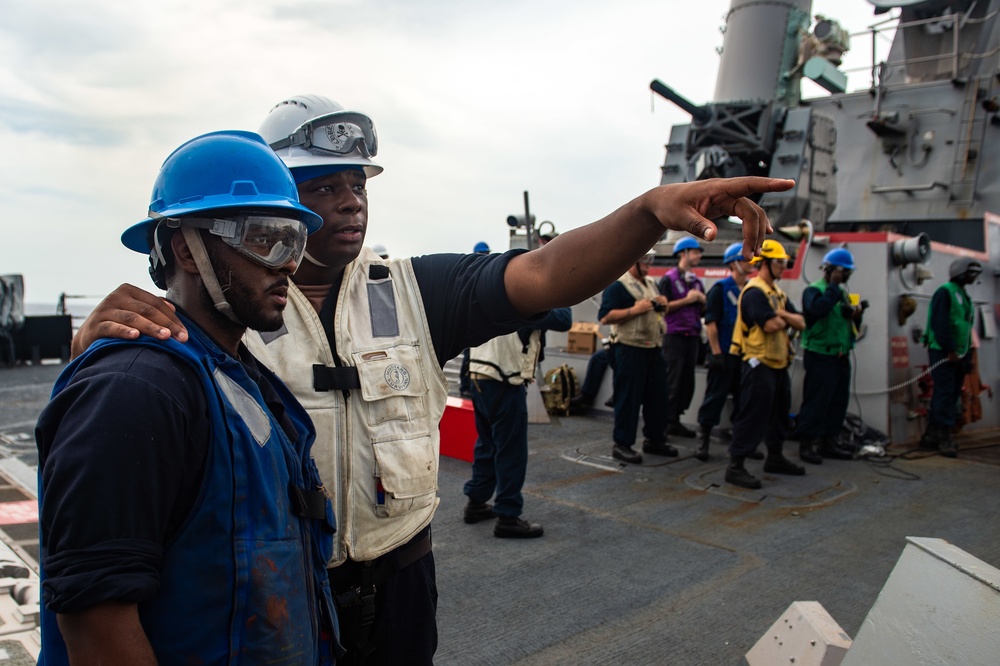 Farragut Replenishment-At-Sea, COMPTUEX