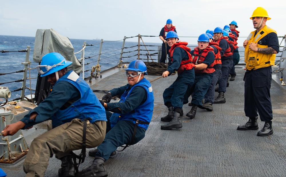 Farragut Replenishment-At-Sea, COMPTUEX
