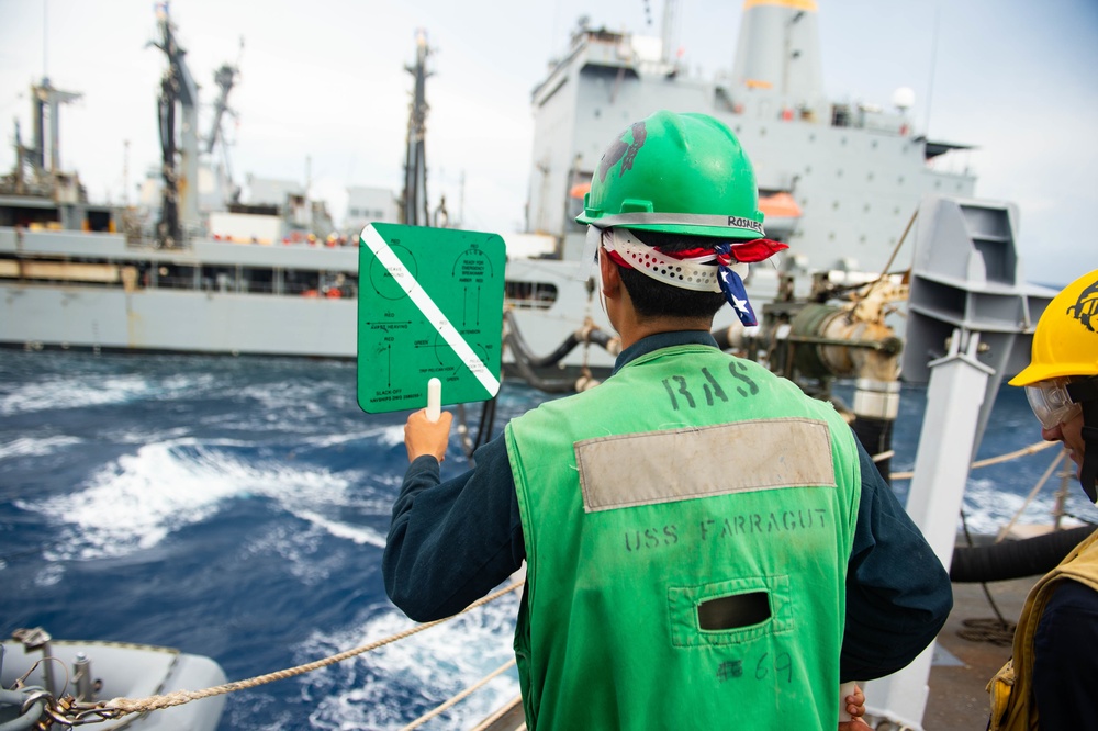 Farragut Replenishment-At-Sea, COMPTUEX