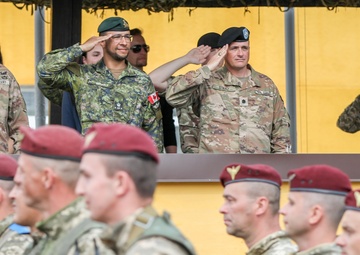 JMTG-U Bids the 95th Air Assault Brigade Farewell in Rotational Training Closing Ceremony