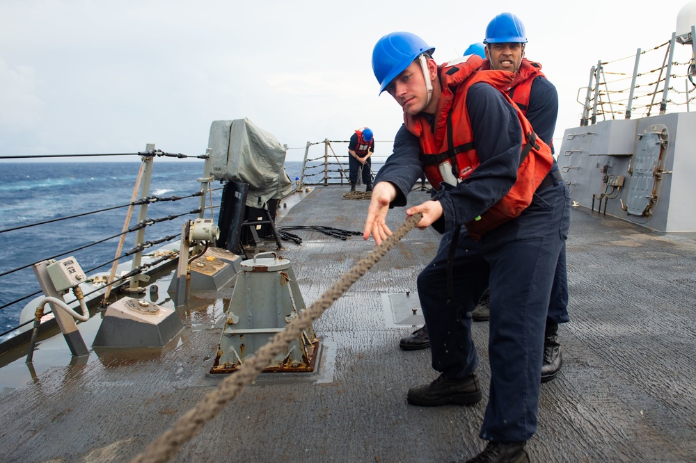 Farragut Replenishment-At-Sea, COMPTUEX