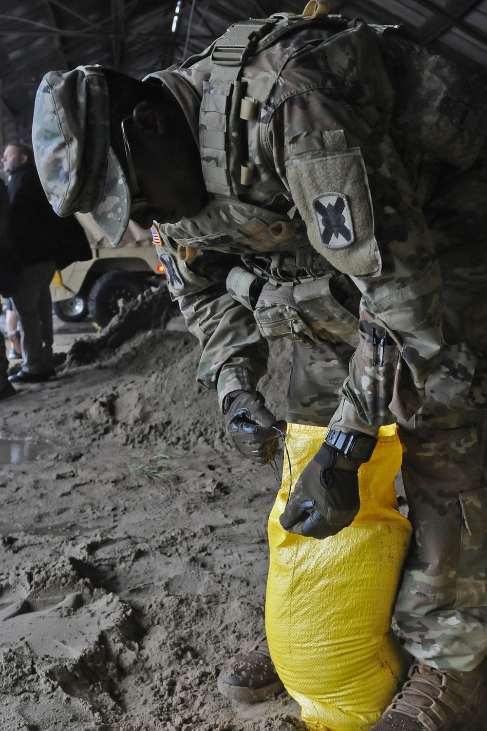 La National Guard responds to Hurricane Barry